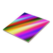 Blaupinkfarbener Ober-Aquarell abstrakter pastellf Fliese (Seite)