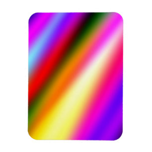 Blaupinkfarbener Ober-Aquarell abstrakter pastellf Magnet