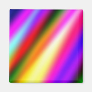 Blaupinkfarbener Ober-Aquarell abstrakter pastellf Magnet