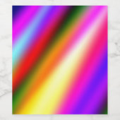 Blaupinkfarbener Ober-Aquarell abstrakter pastellf Weinetikett (Einzelnes Label)