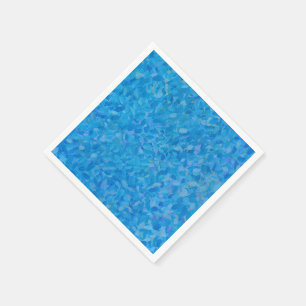 Blaupinselstriche Serviette