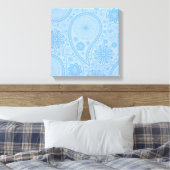 Blaupisley Leinwanddruck (Insitu (Schlafzimmer))