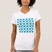 Blaupollenmuster T-Shirt (Vorderseite)