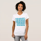 Blaupollenmuster T-Shirt (Vorne ganz)