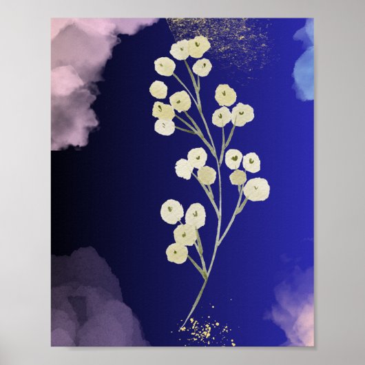 Blauposter Poster (Vorne)