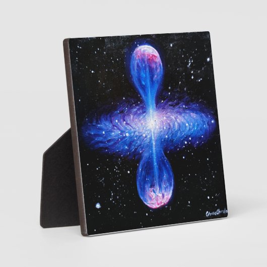 Blauquasar Fotoplatte (Vorderseite)