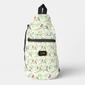 Blauracken Crossbody Bag (Vorderseite)