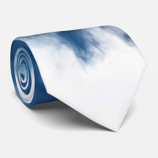 Blauraucheffekt Krawatte (Gerollt)