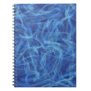 Blaurauchen Notizblock