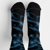 Blaurauchen Socken (Oben)