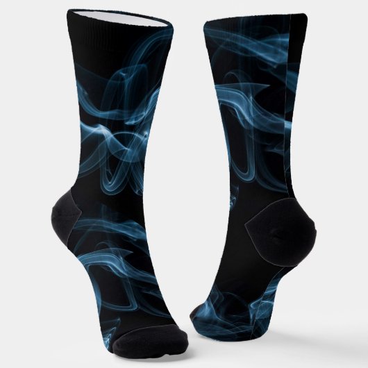 Blaurauchen Socken (Gewinkelt)