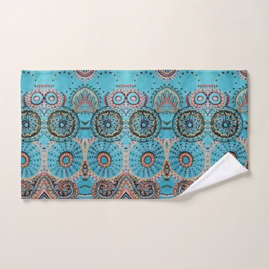 Blauraupenkrähe Badhandtuch Set (Handtuch)