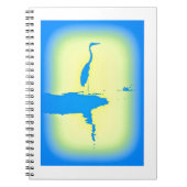 Blaureiher Notizblock (Vorderseite)