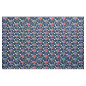Blaurosa Blume Abschluss-Klasse Stoff (Yard (91,4 cm))