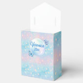 Blaurosa Gradient Starry Hintergrund Geschenkschachtel (Geöffnet)