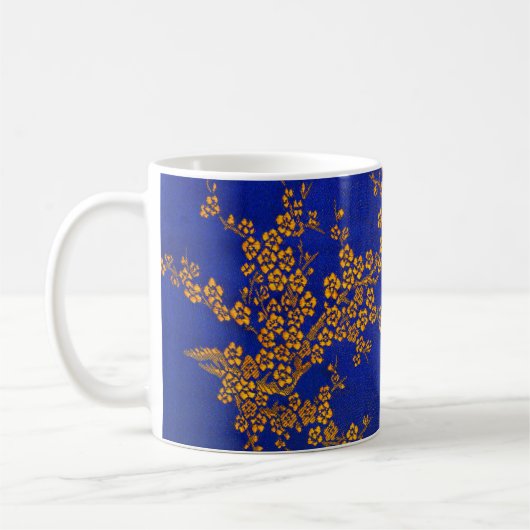 Blaurosa Kirschblau Kaffeetasse (Links)