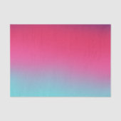 Blaurosa Ombre Gradient Blur Abstract Design Seidenpapier (Vorderseite)