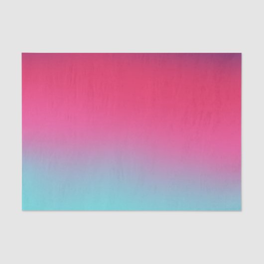 Blaurosa Ombre Gradient Blur Abstract Design Seidenpapier (Vorderseite)