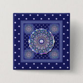 Blaurosass Button (Vorderseite)