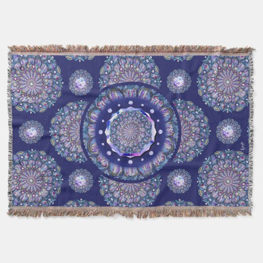 Blaurosass Decke (Vorderseite)