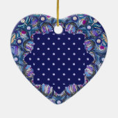 Blaurosass Keramik Ornament (Hinten)