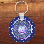 Blaurosass Schlüsselanhänger (Vorderseite)