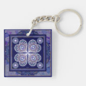 Blaurosass Schlüsselanhänger (Rückseite)