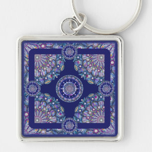 Blaurosass Schlüsselanhänger