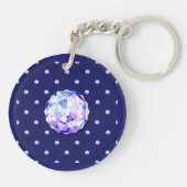 Blaurosass Schlüsselanhänger (Rückseite)