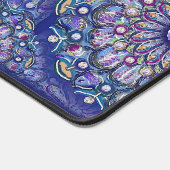 Blaurosass Schreibtischunterlage (Ecke)