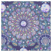 Blaurosass Stoff (Nahaufnahme)