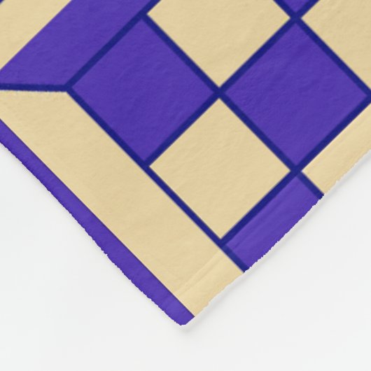 Blauschach Fleecedecke (Ecke)