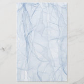 Blauschattenmuster Briefpapier (Vorderseite)