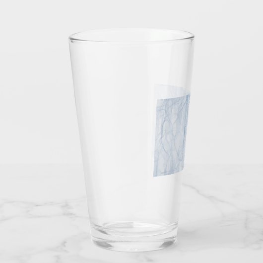 Blauschattenmuster Glas (Rechts)