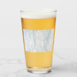 Blauschattenmuster Glas