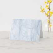 Blauschattenmuster Karte (Gelbe Blume)