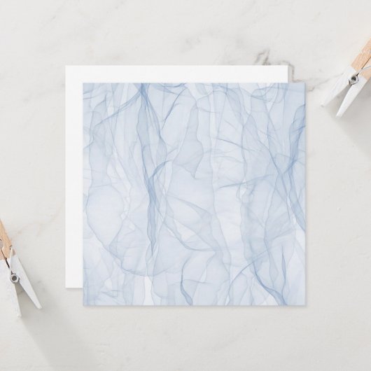 Blauschattenmuster Karte (Vorderseite/Rückseite Beispiel)