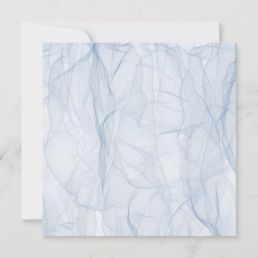 Blauschattenmuster Karte (Vorderseite)