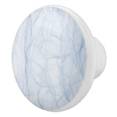 Blauschattenmuster Keramikknauf (Rechts)