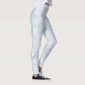 Blauschattenmuster Leggings (Rechts)