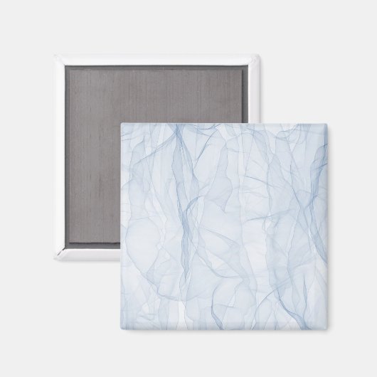 Blauschattenmuster Magnet (Vorderseite/Rückseite)