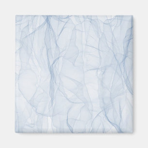 Blauschattenmuster Magnet