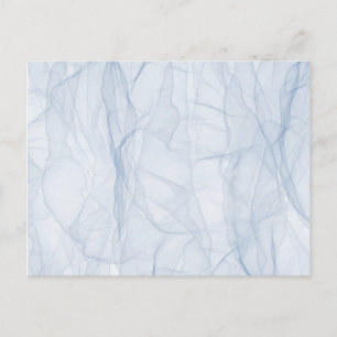 Blauschattenmuster Postkarte