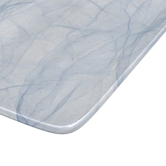 Blauschattenmuster Schneidebrett (Ecke)