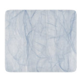 Blauschattenmuster Schneidebrett (Vorderseite)