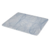 Blauschattenmuster Schneidebrett (Ecke)