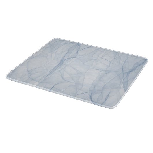 Blauschattenmuster Schneidebrett (Ecke)