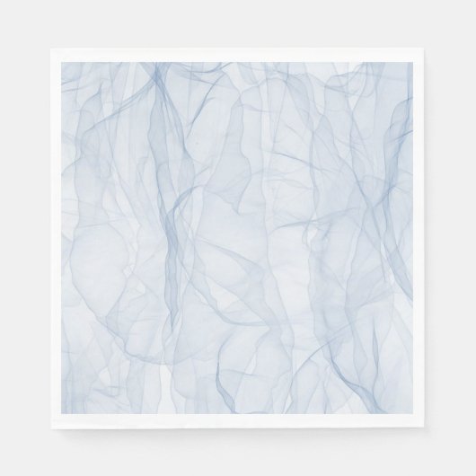 Blauschattenmuster Serviette (Vorderseite)