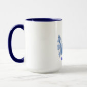 Blauschattierung Tasse (Links)