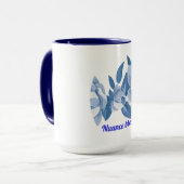 Blauschattierung Tasse (Vorderseite Links)